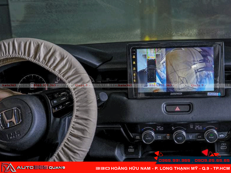 Màn hình Zestech Z800 Pro cho Honda HRV hỗ trợ ghi hình toàn cảnh quanh xe