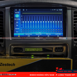 Màn hình Android Z500 New cho Land Cruise hỗ trợ hệ thống âm thanh 32 DSP