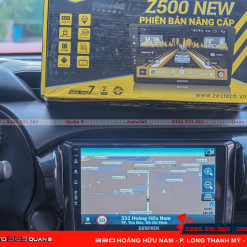 Màn hình Android Zestech Z500 New cho Toyota Hilux hỗ trợ dẫn đường chính xác
