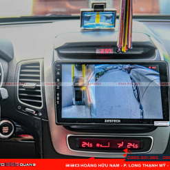 Nâng cấp màn hình cho Kia Sorento hỗ trợ ghi hình toàn cảnh quanh xe