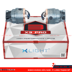 Độ bi gầm led X-Light X3 Pro sở hữu 3 nhiệt màu tại Auto365 Quận 9
