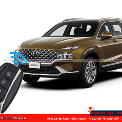 Lắp đề nổ từ xa cho Hyundai Santafe 2013-2018 tại Auto365 Quận 9