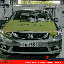Lắp màn hình Android Zestech S100J cho Honda Civic