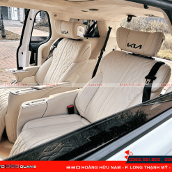 Độ ghế Limousine cho Carnival đem đến sự thoải mái và êm ái