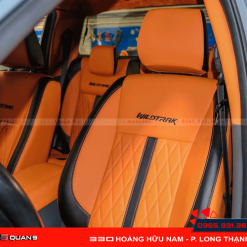 Đổi màu nội thất xe Ranger Wiltrak với màu cam nổi bật