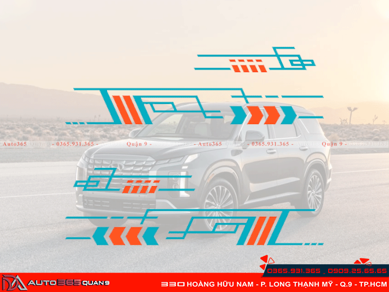 Dán tem xe Hyundai Palisade