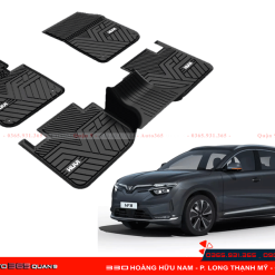 Lắp thảm đúc Huvi cho xe VinFast VF8 tại Auto365 Quận 9