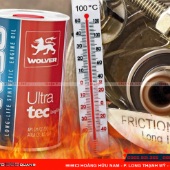 Nhớt Wolver cho xe ô tô hoạt động được trong mọi điều kiện thời tiết