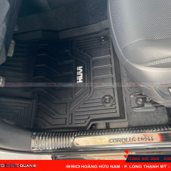 Thảm sàn Huvi cho xe Toyota Cross thiết kế thông minh chống trượt