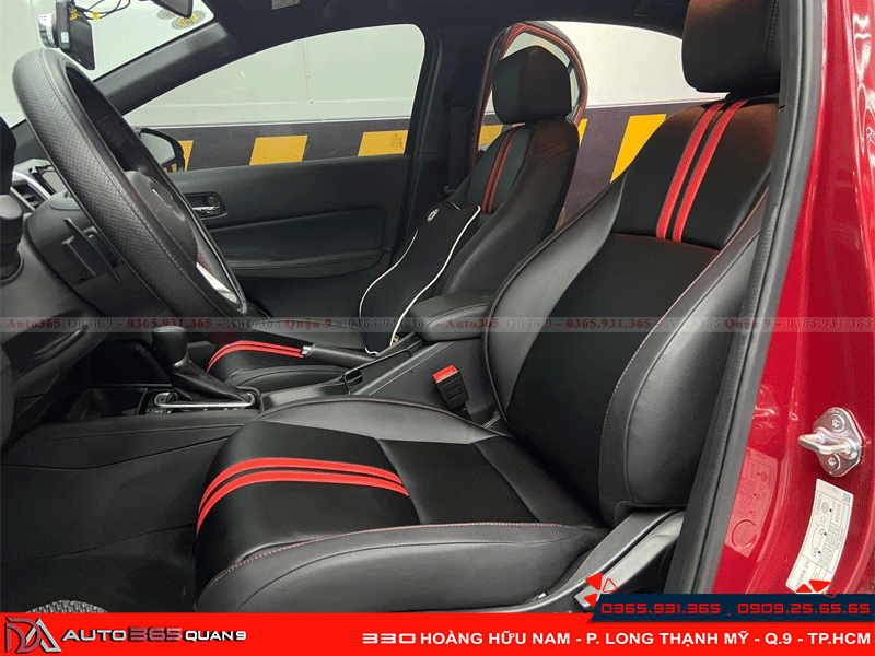 Mẫu bọc ghế da xe Hyundai Accent 1