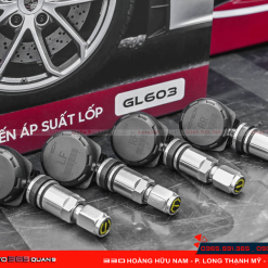 Cảm biến áp suất lốp Gotech GL603 sử dụng van trong hiệu quả