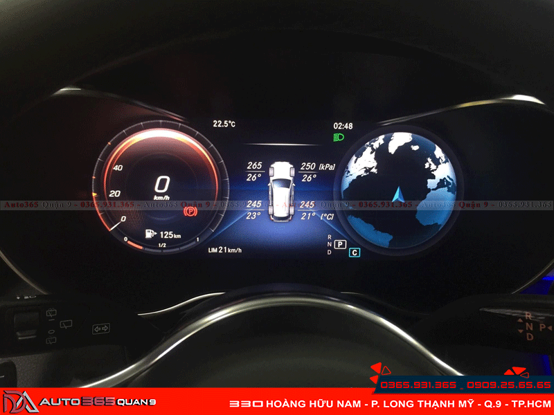 Cảm biến áp suất lốp ICAR Ellisafe I50 hiển thị lên màn hình ODO