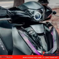 Độ Bi Led Titan Black Mini 2.0 cho Honda SH
