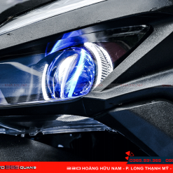 Bi led Titan Moto CB750 thiết kế lens khuyết ấn tượng