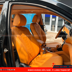 Đổi màu nội thất xe Hyundai Santafe giúp tăng thêm sự cá tính cho chiếc xe