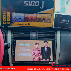 Màn hình Zestech S100J cho Suzuki Celerio hỗ trợ giải trí đa phương tiện không giới hạn