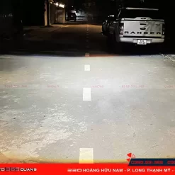 Ánh sáng Cos xe Kia Carens sau khi độ đèn