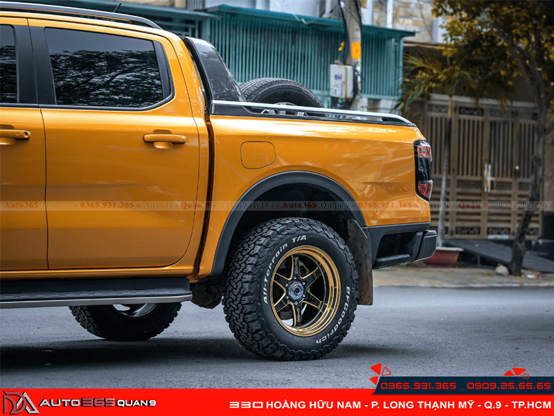 Độ mâm lốp Ford Ranger Wildtrak 10