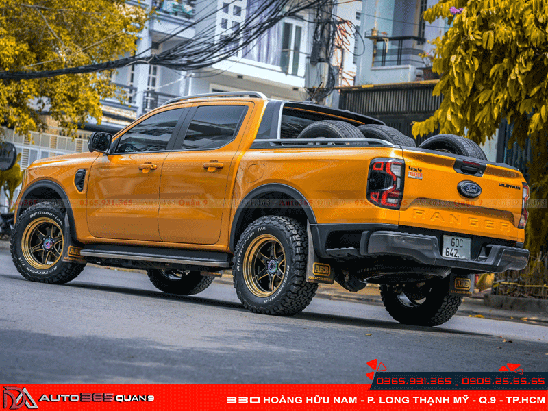 Độ mâm lốp Ford Ranger Wildtrak 12