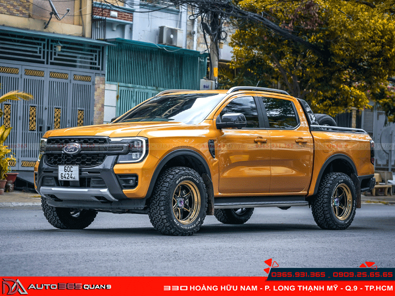 Độ mâm lốp Ford Ranger Wiltrak 3