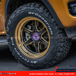 Độ mâm lốp Ford Ranger Wiltrak 4