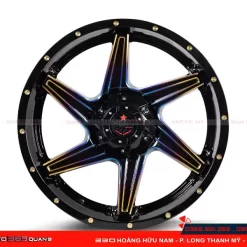 Mâm Cosmis Devil Series Spin 6 CNC Titanium