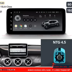 Màn hình Teyes Lux One cho Mercedes Benz A Class GLA Class