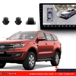 Lắp màn hình liền camera 360 Teyes cho Ford Everest tại Auto365 Quận 9
