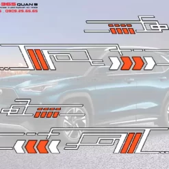 Dán tem xe Toyota Yaris Cross