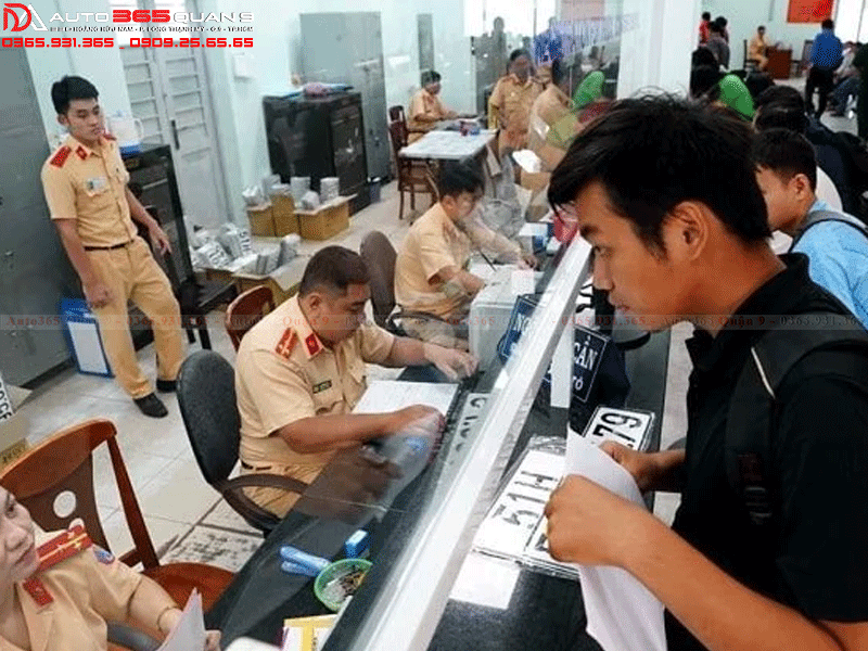 Điểm đăng ký bấm biển số xe ô tô tại TP HCM 3