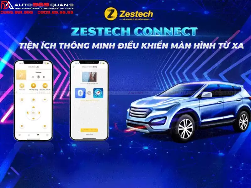Màn hình Android Zestech ZX10+ bản giới hạn có camera 360 11