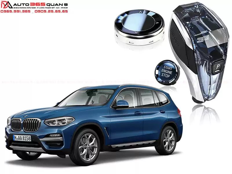 Can-so-pha-le-BMW-X3-1 Độ cần số pha lê BMW X3 1