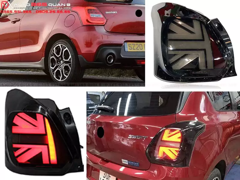 Cụm đèn hậu Suzuki Swift 14