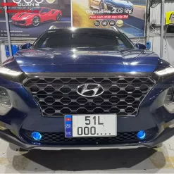 Độ bi gầm cho Hyundai Santafe 2