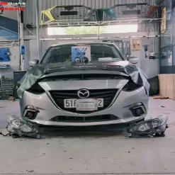Độ đèn cho Mazda3 2