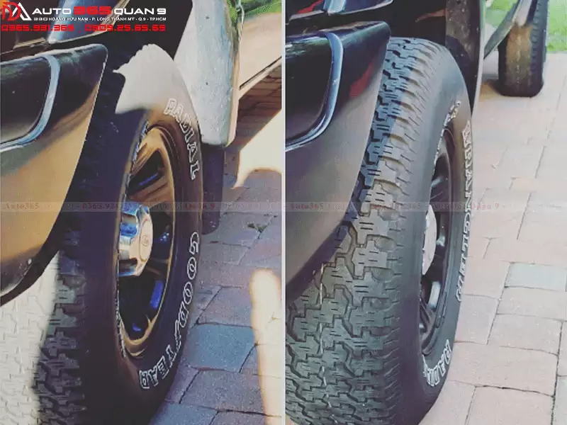 Spacer cho Ford Ranger 6