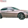 Wrap đổi màu xe Mercedes C200 1