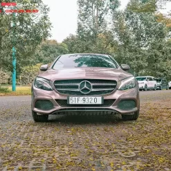 Wrap đổi màu xe Mercedes C200 6