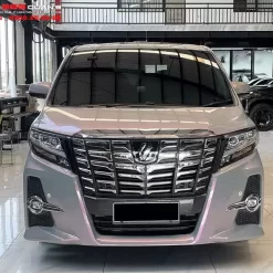 Wrap đổi màu xe Toyota Alphard 2