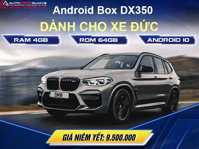 Android Box DX350 cho xe sang 5