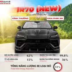 IR70 cho gói phim cách nhiệt 3M Ceramic