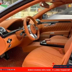 Đổi màu nội thất xe Mercedes Benz 1