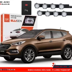 Lắp cảm biến va chạm zin theo xe Santafe tại Auto365 Quận 9