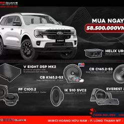 Cấu hình âm thanh Helix cho Ford Everest Next Gen 1