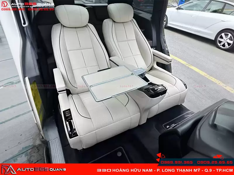 Độ ghế Limousine cho Kia Sorento 14