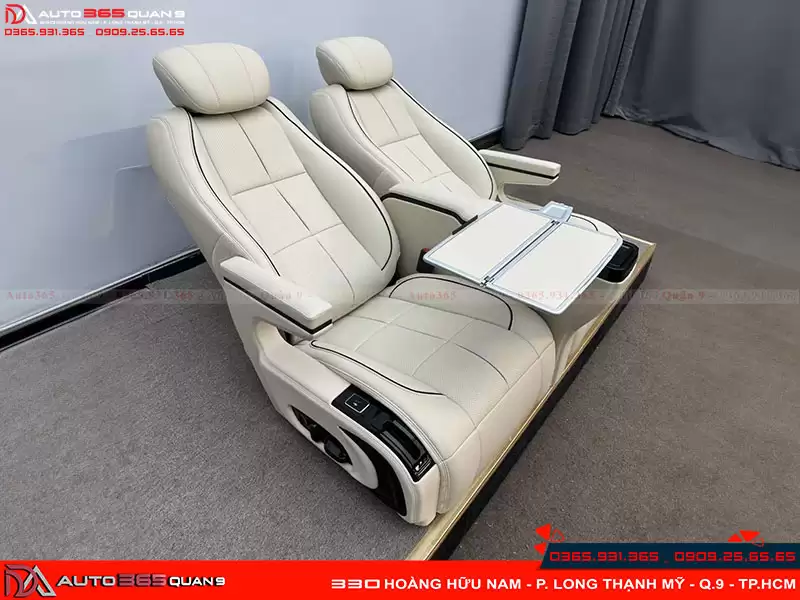 Độ ghế Limousine cho Kia Sorento 19
