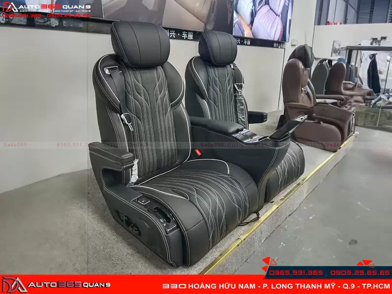 Độ ghế Limousine cho Kia Sorento 4