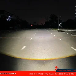 Ánh sáng Cos khi Hyundai Satafe nâng cấp bi gầm G1 Turbo