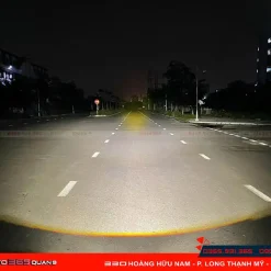 Ánh sáng Pha khi Hyundai Satafe nâng cấp bi gầm G1 Turbo