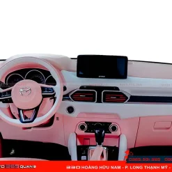 Mazda CX5 độ nội thất màu hồng trắng tại Auto365 Quận 9